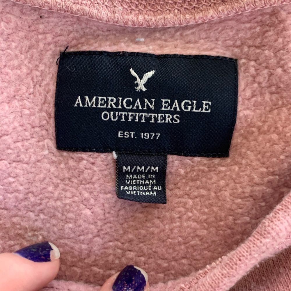 Cropped sweatshirt - Picture 3 of 4